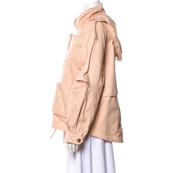 AMBUSH Jackets & Blazers - AMBUSH Unisex Cotton-Canvas Jacket in Neutral Peach (Size M)